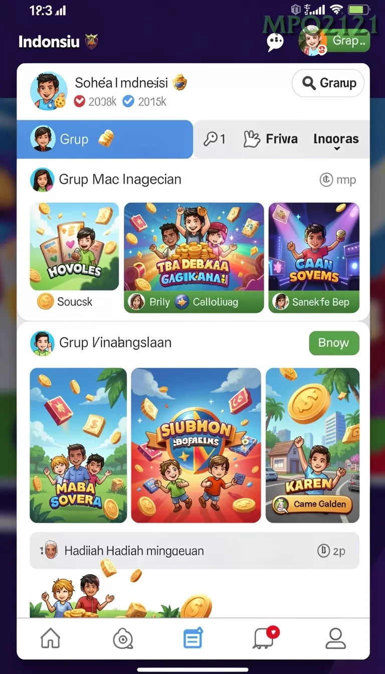 Cuplikan layar OVO88 — aktivitas
