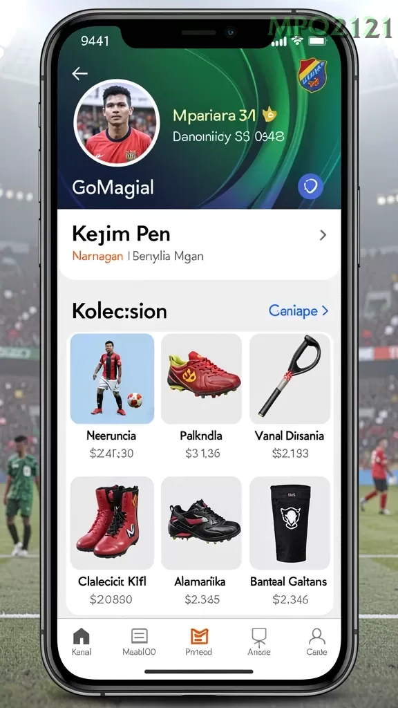 Cuplikan layar NUSAGG — pengaturan akun